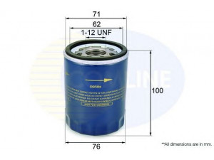 COMLINE EOF204 alyvos filtras 
 Techninės priežiūros dalys -> Techninės priežiūros intervalai
02AJ82297, 2W93-6714-AA, 4H23-6714-BA