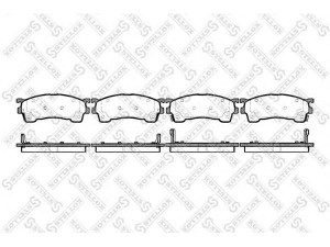 STELLOX 426 004-SX stabdžių trinkelių rinkinys, diskinis stabdys 
 Techninės priežiūros dalys -> Papildomas remontas
3894048, 3915220, 3922123, F32Z2001C