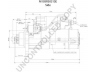 PRESTOLITE ELECTRIC M105R3031SE starteris 
 Elektros įranga -> Starterio sistema -> Starteris
113609, 004 151 50 01, 0041515001