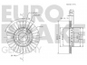 EUROBRAKE 5815204758 stabdžių diskas 
 Dviratė transporto priemonės -> Stabdžių sistema -> Stabdžių diskai / priedai
1J0615301J, 5Z0615301B, 6RF615301A