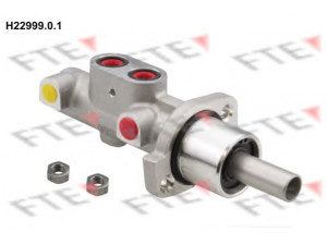 FTE H22999.0.1 pagrindinis cilindras, stabdžiai 
 Stabdžių sistema -> Pagrindinis stabdžių cilindras
202-297, 4601H5, 4601H5