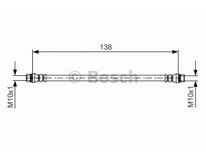 BOSCH 1 987 481 625 stabdžių žarnelė 
 Stabdžių sistema -> Stabdžių žarnelės
46 21 000 03R, 46 21 066 59R