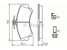 BOSCH 0 986 424 371 stabdžių trinkelių rinkinys, diskinis stabdys 
 Techninės priežiūros dalys -> Papildomas remontas
MZ690336, 454 420 09 20, A 454 420 09 20