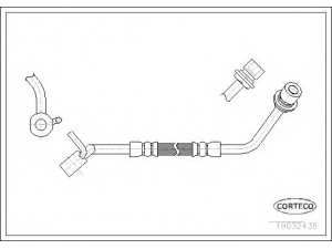 CORTECO 19032436 stabdžių žarnelė