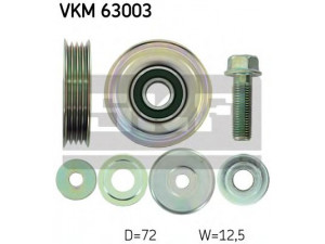 SKF VKM 63003 kreipiantysis skriemulys, V formos rumbuotas diržas 
 Diržinė pavara -> V formos rumbuotas diržas/komplektas -> Laisvasis/kreipiamasis skriemulys
38942-P2K-T01