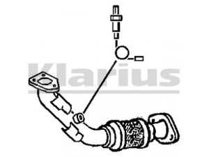 KLARIUS 301154 išleidimo kolektorius 
 Išmetimo sistema -> Išmetimo vamzdžiai
46521906, 46521906, 46521906