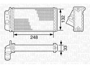 MAGNETI MARELLI 350218076000 šilumokaitis, salono šildymas 
 Šildymas / vėdinimas -> Šilumokaitis
46723061