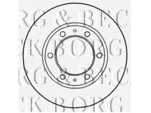 BORG & BECK BBD4815 stabdžių diskas 
 Dviratė transporto priemonės -> Stabdžių sistema -> Stabdžių diskai / priedai
435120K060, 435120K070
