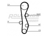 ROULUNDS RUBBER RR1054 paskirstymo diržas 
 Techninės priežiūros dalys -> Papildomas remontas
2431227000, 2431227250, 2431227000