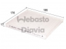 WEBASTO 82D0325163A filtras, salono oras 
 Techninės priežiūros dalys -> Techninės priežiūros intervalai
46723321