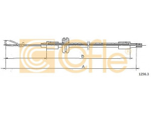 COFLE 1256.3 gaubto trosas 
 Kėbulas -> Liukai/stogai/durys/stoglangis/sulankstomas stogas -> Gaubtas/dalys/garso izoliacinė medžiaga
5967166, 7602810, 7692685