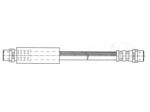 KAWE 511181 stabdžių žarnelė 
 Stabdžių sistema -> Stabdžių žarnelės
4A0611707