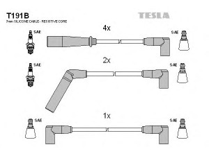 TESLA T191B uždegimo laido komplektas 
 Kibirkšties / kaitinamasis uždegimas -> Uždegimo laidai/jungtys
05017059AA, 83507178