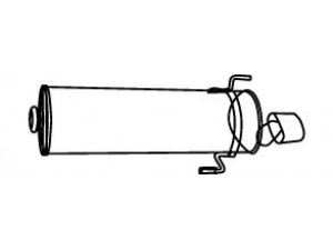 WALKER 17584 galinis duslintuvas 
 Išmetimo sistema -> Duslintuvas
1726E2, 1726FK, 1726FP, 1726M0