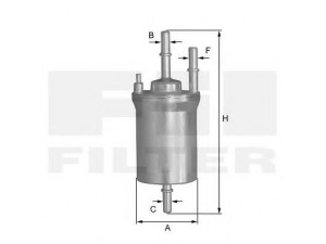 FIL FILTER ZP 8102 FL kuro filtras 
 Techninės priežiūros dalys -> Papildomas remontas
6Q0 201 051 A, 6Q0 201 051 C, 6Q0 201 051 J