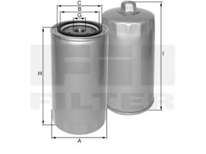 FIL FILTER ZP 505 A alyvos filtras 
 Techninės priežiūros dalys -> Techninės priežiūros intervalai
423135, 423135-3, 469954, 469954-2