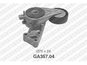 SNR GA357.04 įtempiklio skriemulys, V formos rumbuotas diržas 
 Diržinė pavara -> V formos rumbuotas diržas/komplektas -> Įtempiklio skriemulys
06A903315D, 06A903315E, 06A903315D