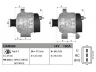 DENSO DAN989 kintamosios srovės generatorius 
 Elektros įranga -> Kint. sr. generatorius/dalys -> Kintamosios srovės generatorius
7H42-10300-AC, LR010513, LR026344