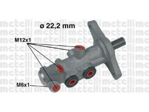 METELLI 05-0457 pagrindinis cilindras, stabdžiai 
 Stabdžių sistema -> Pagrindinis stabdžių cilindras
8Z1 614 019