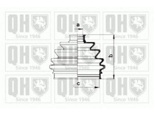 QUINTON HAZELL QJB870 gofruotoji membrana, kardaninis velenas 
 Ratų pavara -> Gofruotoji membrana
16 03 146, 90 009 024, 90 095 087