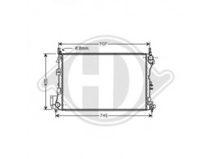 DIEDERICHS 8182507 radiatorius, variklio aušinimas 
 Aušinimo sistema -> Radiatorius/alyvos aušintuvas -> Radiatorius/dalys
51825579, 1300245, 1300246, 130024624418343