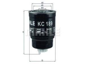 KNECHT KC 189 kuro filtras 
 Filtrai -> Kuro filtras
16400BN303, 164037F400, 164037F401