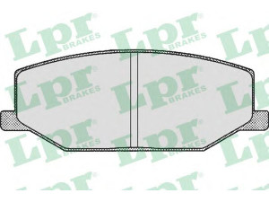 LPR 05P290 stabdžių trinkelių rinkinys, diskinis stabdys 
 Techninės priežiūros dalys -> Papildomas remontas
5511070A00, 5511080000, 5511080001