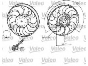 VALEO 696048 ventiliatorius, radiatoriaus 
 Aušinimo sistema -> Oro aušinimas
6Q0959455J, 6Q0959455J, 6Q0959455J