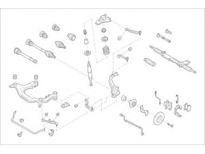 DELPHI AUDI-05605-F rato pakaba 
 Ašies montavimas/vairavimo mechanizmas/ratai -> Prekių paieška pagal schemą