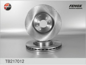 FENOX TB217012 stabdžių diskas 
 Stabdžių sistema -> Diskinis stabdys -> Stabdžių diskas
0046455892, 0060806135, 0060810404