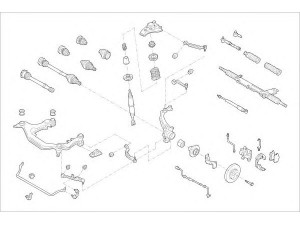 DELPHI AUDI-05316-F rato pakaba 
 Ašies montavimas/vairavimo mechanizmas/ratai -> Prekių paieška pagal schemą