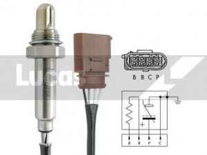 LUCAS ELECTRICAL LEB600 lambda jutiklis 
 Variklis -> Variklio elektra
03D906265A