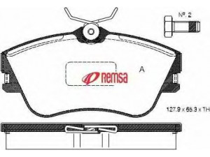 METZGER 0480.00 stabdžių trinkelių rinkinys, diskinis stabdys 
 Techninės priežiūros dalys -> Papildomas remontas
701 698 151 D, 701 698 151 E