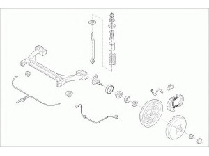 BOGE VW-POLO-RB002 vairavimo mechanizmas; rato pakaba 
 Ašies montavimas/vairavimo mechanizmas/ratai -> Prekių paieška pagal schemą