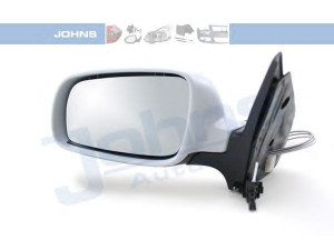JOHNS 95 39 37-15 išorinis veidrodėlis 
 Kėbulas -> Keleivių kabina -> Durys/dalys
1J1 857 507, 1J1 857 507 01C