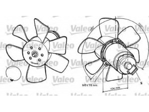 VALEO 696031 ventiliatorius, radiatoriaus 
 Aušinimo sistema -> Oro aušinimas
165959455L, 165959455L, 165959455L