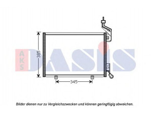 AKS DASIS 092051N kondensatorius, oro kondicionierius 
 Oro kondicionavimas -> Kondensatorius
1513110, 1521950, 1526276, 8V5119710AC