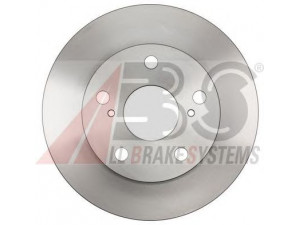 A.B.S. 17957 stabdžių diskas 
 Stabdžių sistema -> Diskinis stabdys -> Stabdžių diskas
43512-0K010, 435120K030