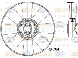 HELLA 8MV 376 728-161 ventiliatorius, radiatoriaus 
 Aušinimo sistema -> Oro aušinimas
9844 3042