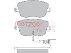 METZGER 1170246 stabdžių trinkelių rinkinys, diskinis stabdys 
 Techninės priežiūros dalys -> Papildomas remontas
6Q0 698 151C