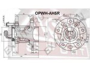 ASVA OPWH-AH5R rato stebulė 
 Ašies montavimas/vairavimo mechanizmas/ratai -> Rato stebulė/montavimas -> Rato stebulė
16 04 316, 93178626