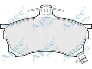 APEC braking PAD879 stabdžių trinkelių rinkinys, diskinis stabdys 
 Techninės priežiūros dalys -> Papildomas remontas
MR249240, MR290240, MR407944