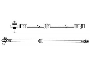 CEF 512760 stabdžių žarnelė 
 Stabdžių sistema -> Stabdžių žarnelės
5N0611701A, 5N0611701, 5N0611701A