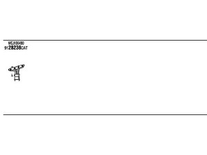 FONOS RVH14700 išmetimo sistema 
 Išmetimo sistema -> Išmetimo sistema, visa