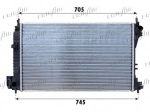 FRIGAIR 0107.3102 radiatorius, variklio aušinimas 
 Aušinimo sistema -> Radiatorius/alyvos aušintuvas -> Radiatorius/dalys
51770410, 1300246, 24418343