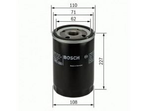 BOSCH 0 451 301 156 alyvos filtras 
 Techninės priežiūros dalys -> Techninės priežiūros intervalai
1901604, 1909137, 4667338, 4667339