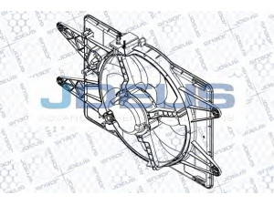 JDEUS EV832700 ventiliatorius, radiatoriaus 
 Aušinimo sistema -> Oro aušinimas
46767294