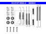 priedų komplektas, stabdžių trinkelės