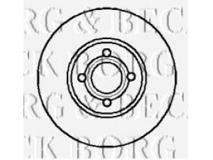 BORG & BECK BBD4973 stabdžių diskas 
 Dviratė transporto priemonės -> Stabdžių sistema -> Stabdžių diskai / priedai
853615601, 8A0615601, 8AO615601