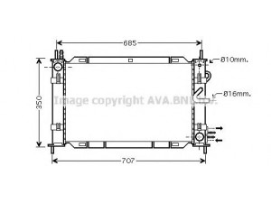 AVA QUALITY COOLING FDM388 aušintuvo modulis 
 Aušinimo sistema -> Aušinimo modulis
1230030, 1313930, 1333895, 1347430